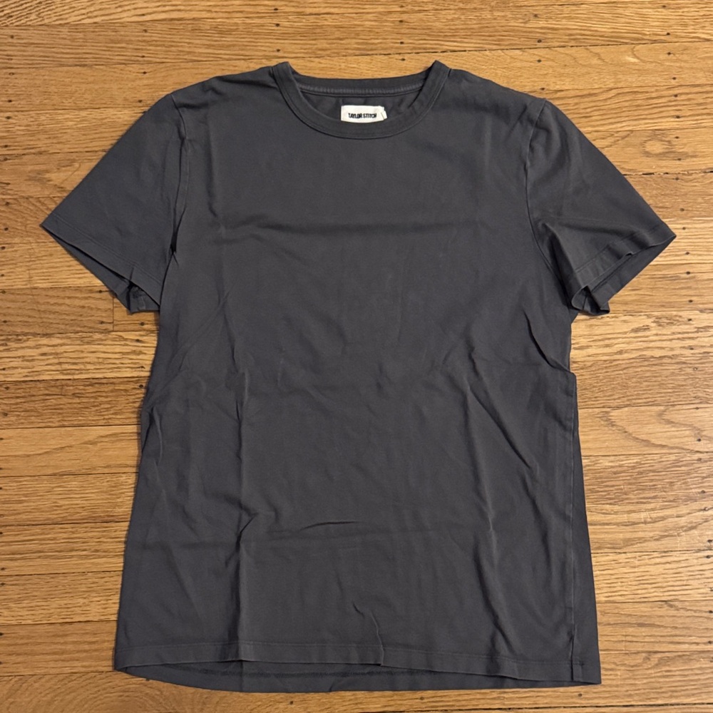 Taylor Stitch Washed Black Short Sleeve Tee (size/fit: small)